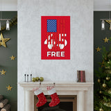 "Free 45" Wall Poster