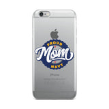 Proud Navy Mom iPhone Case