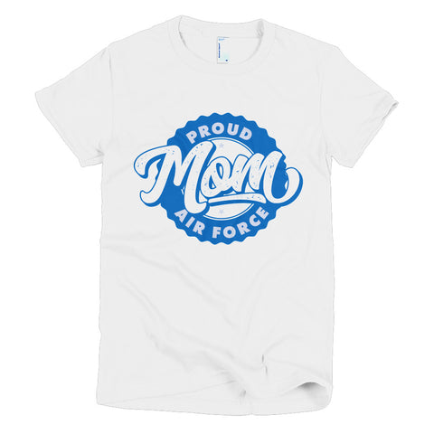 Proud Air Force Mom Short sleeve women's t-shirt