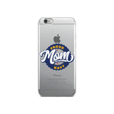 Proud Navy Mom iPhone Case