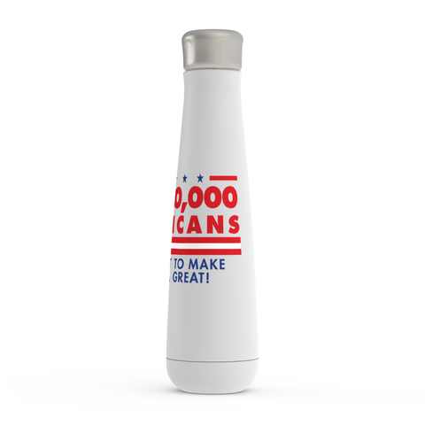 "75,000,000 Americans" - Water Bottle